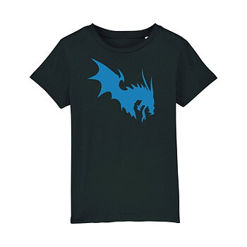 NärCon Blue Dragon Kids T-shirt Black