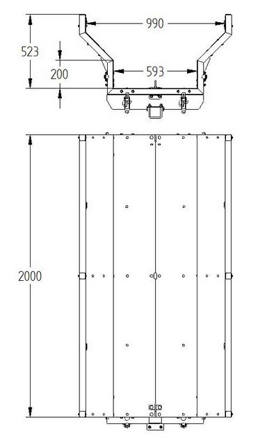 Insatsflak IB Offroad Timmer PRO 1200 - 4