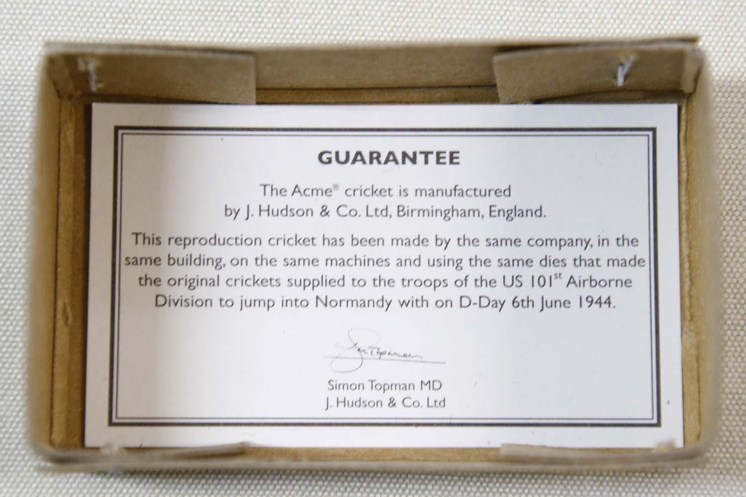 The Acme clicker No. 470 - 3