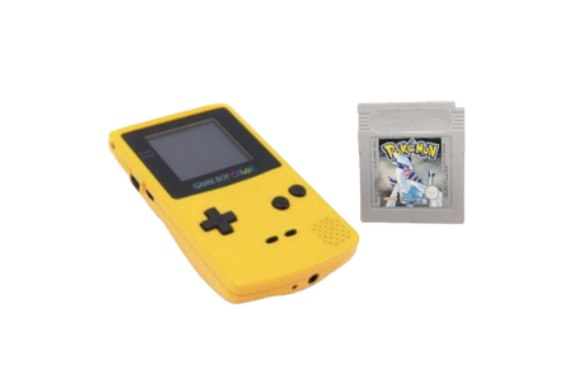 Gameboy Color + Pokemon Silver