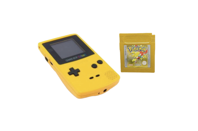 Gameboy Color + Pokemon Guld  / Gold