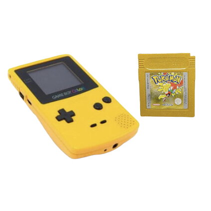Gameboy Color + Pokemon Guld / Gold