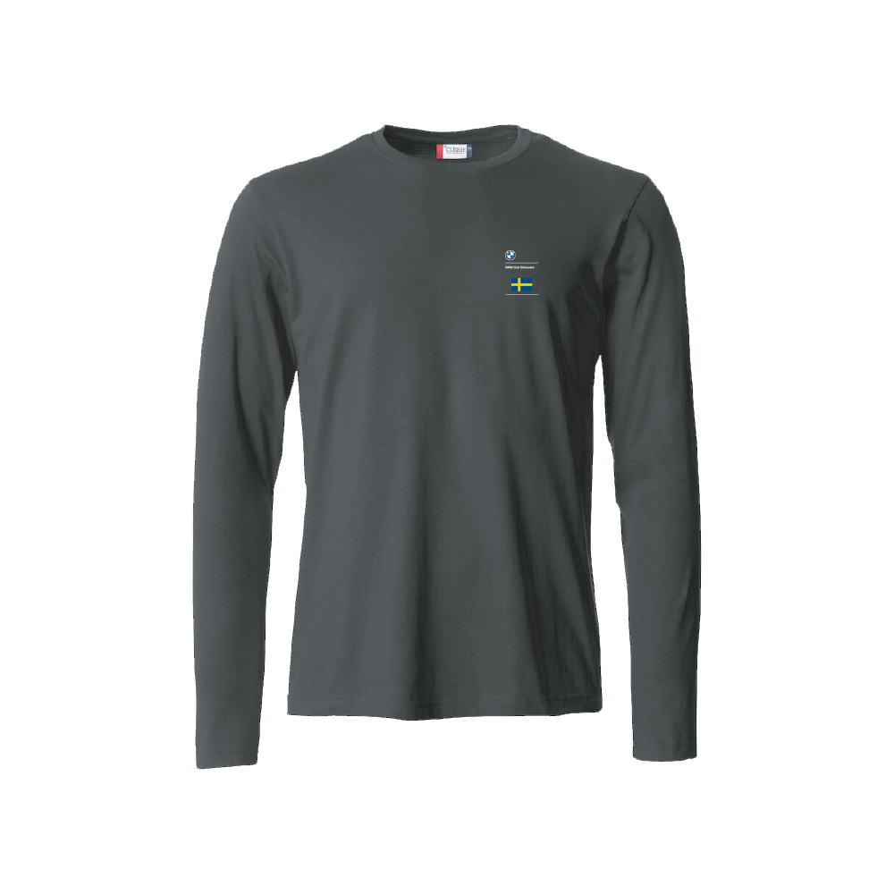 Långärmad T-shirt med tryck Dam/Herr