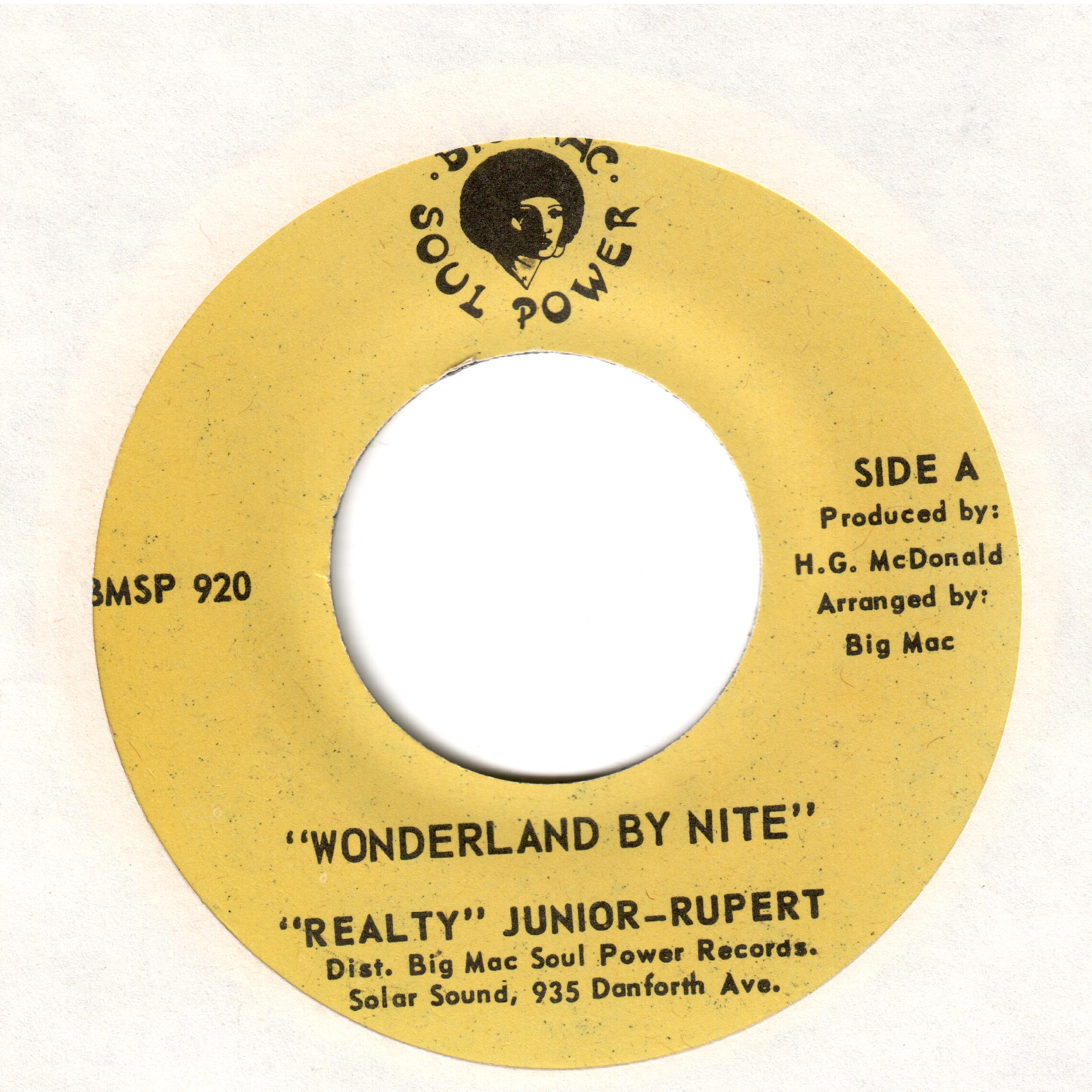 "Realty" Junior-Rupert – Wonderland By Nite