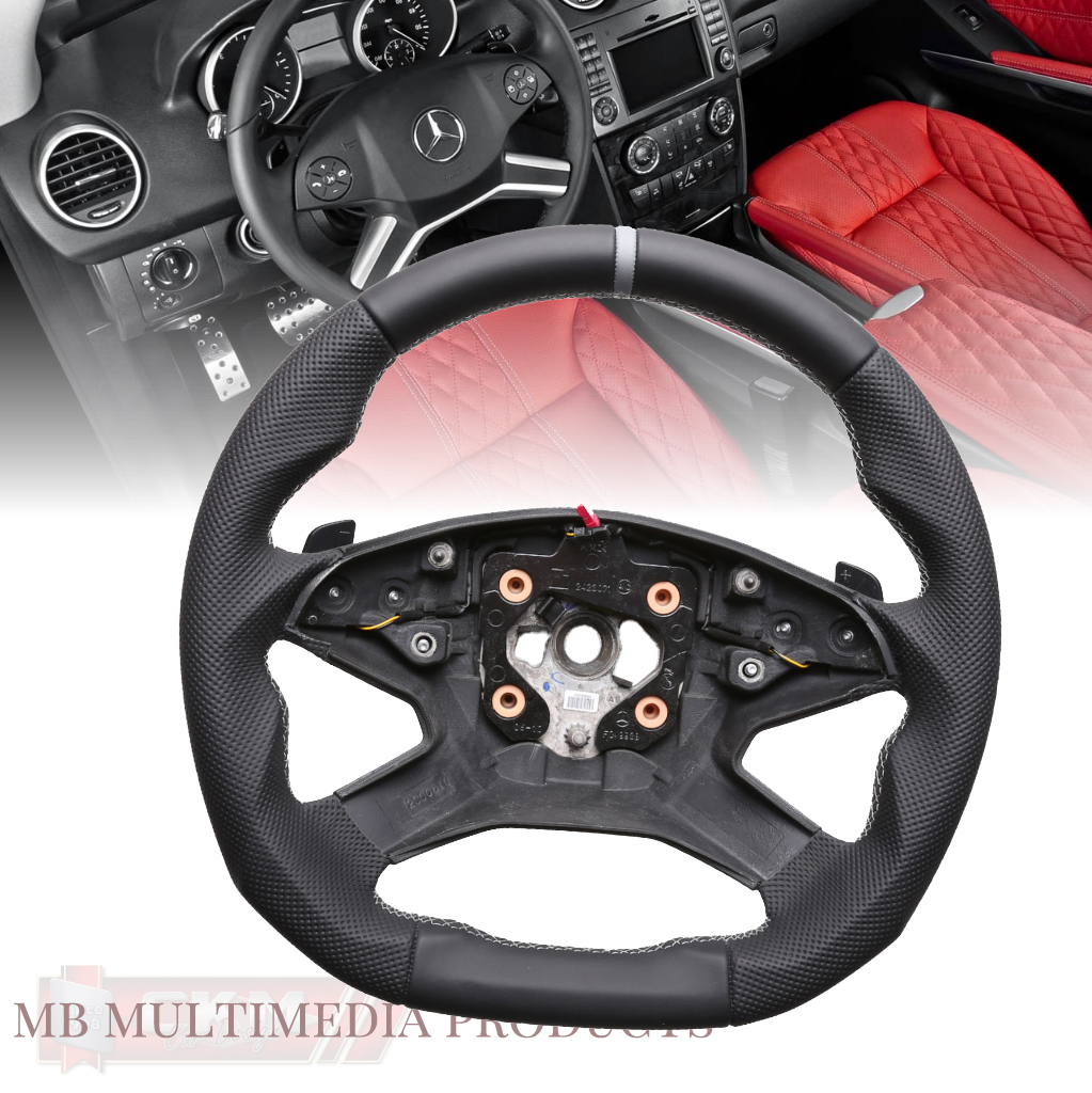 1. steering wheel sport mb original handmade SUPER THICK 1pcs