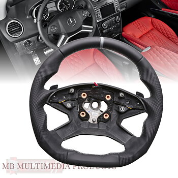 1. steering wheel sport mb original handmade SUPER THICK 1pcs