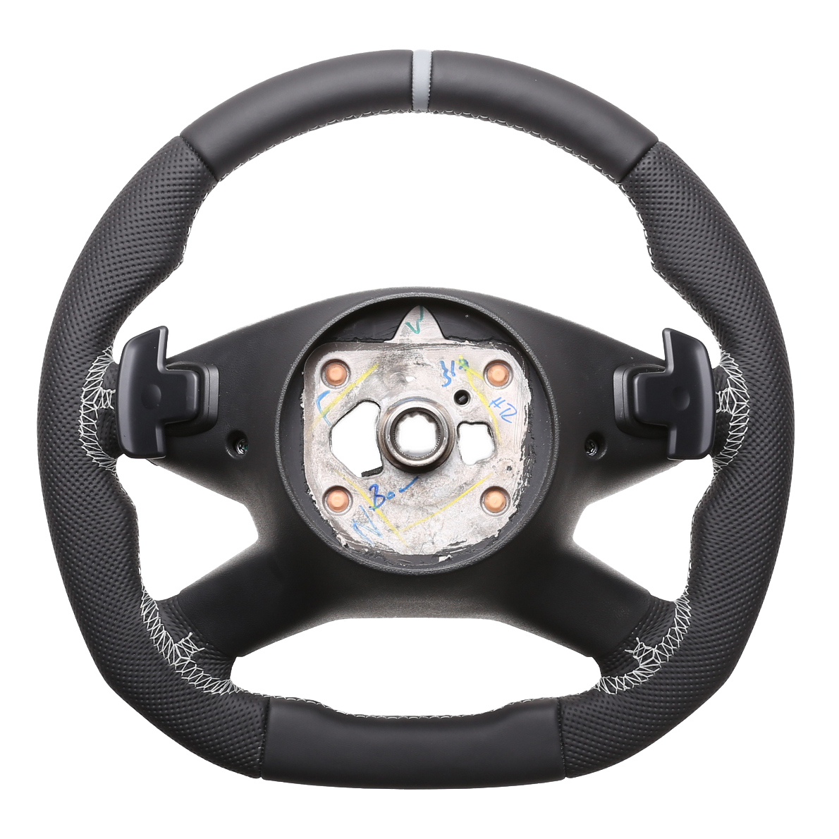 1. steering wheel sport mb original handmade SUPER THICK 1pcs - 7