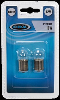 Glödlampa BA15S R10W 12V 2st