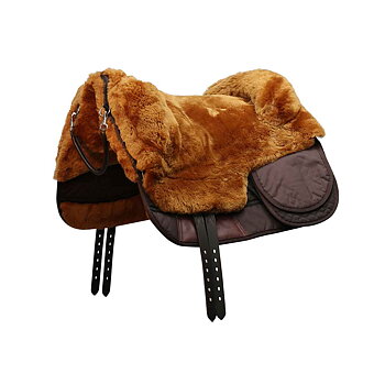 EDIX® Signor lambskin saddle AirMesh / High Handle, cappuccino