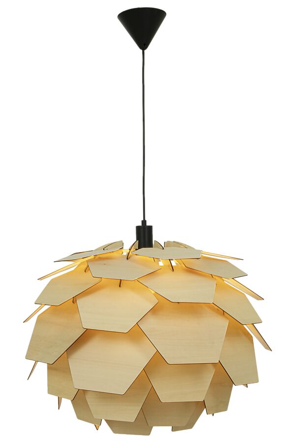 CARPATICA taklampa Ø60, natur - Aneta Lighting