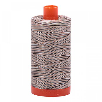 Aurifil 50wt Bomull  Melerad Nougat 1300 m