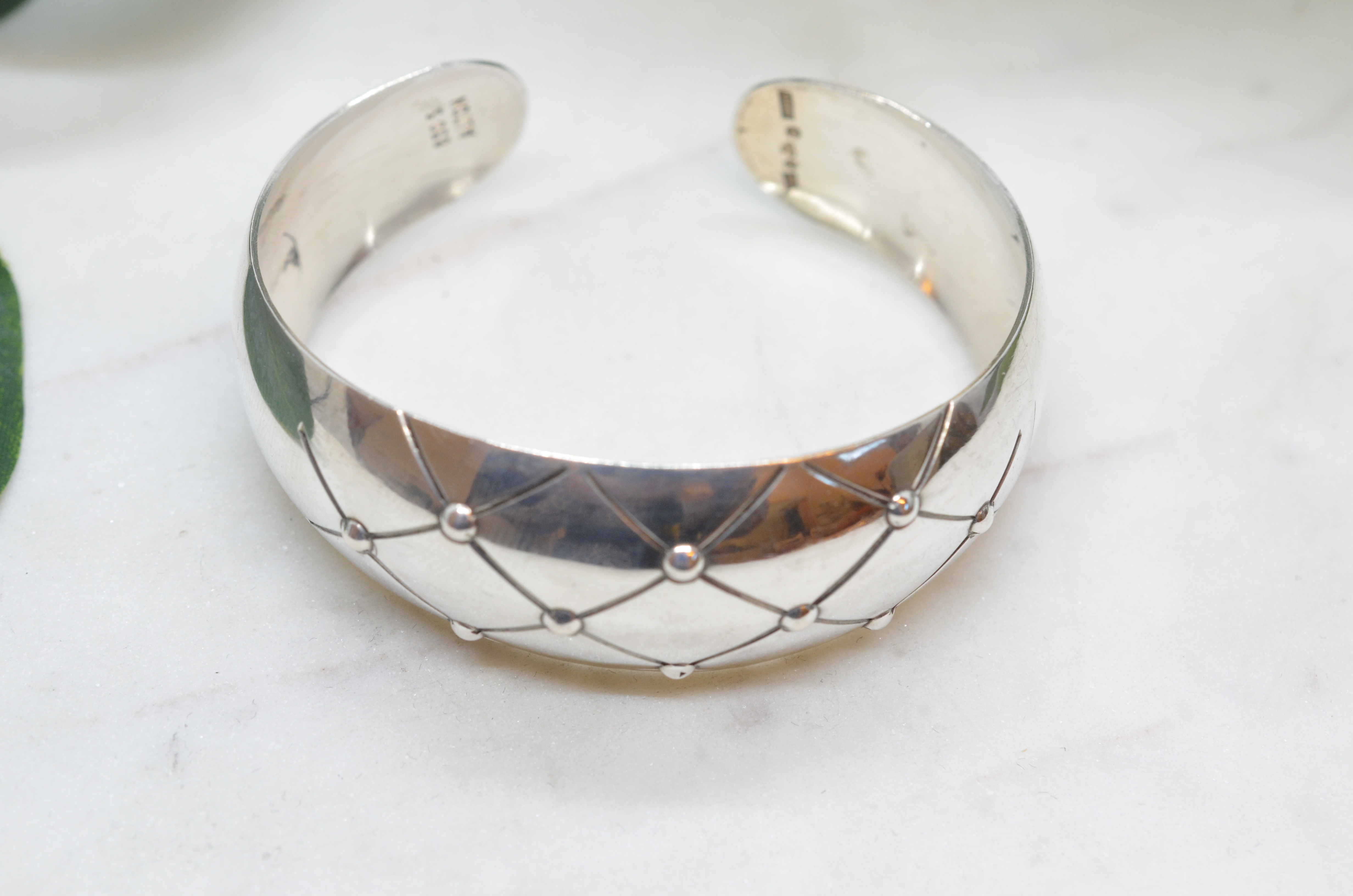Vintage  armring i silver, Alton - 4