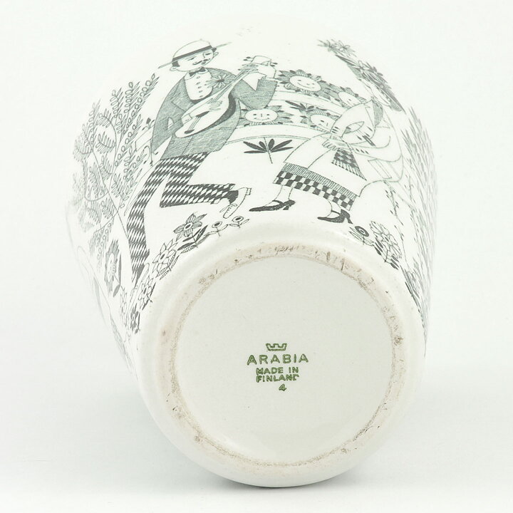 ライヤ・ウオシッキネン  Emiliaシリーズ  コーン型のベース  Vase  (15cm)  1959年