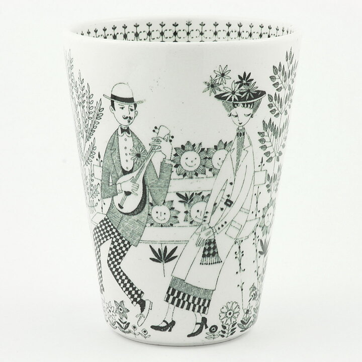 ライヤ・ウオシッキネン  Emiliaシリーズ  コーン型のベース  Vase  (15cm)  1959年