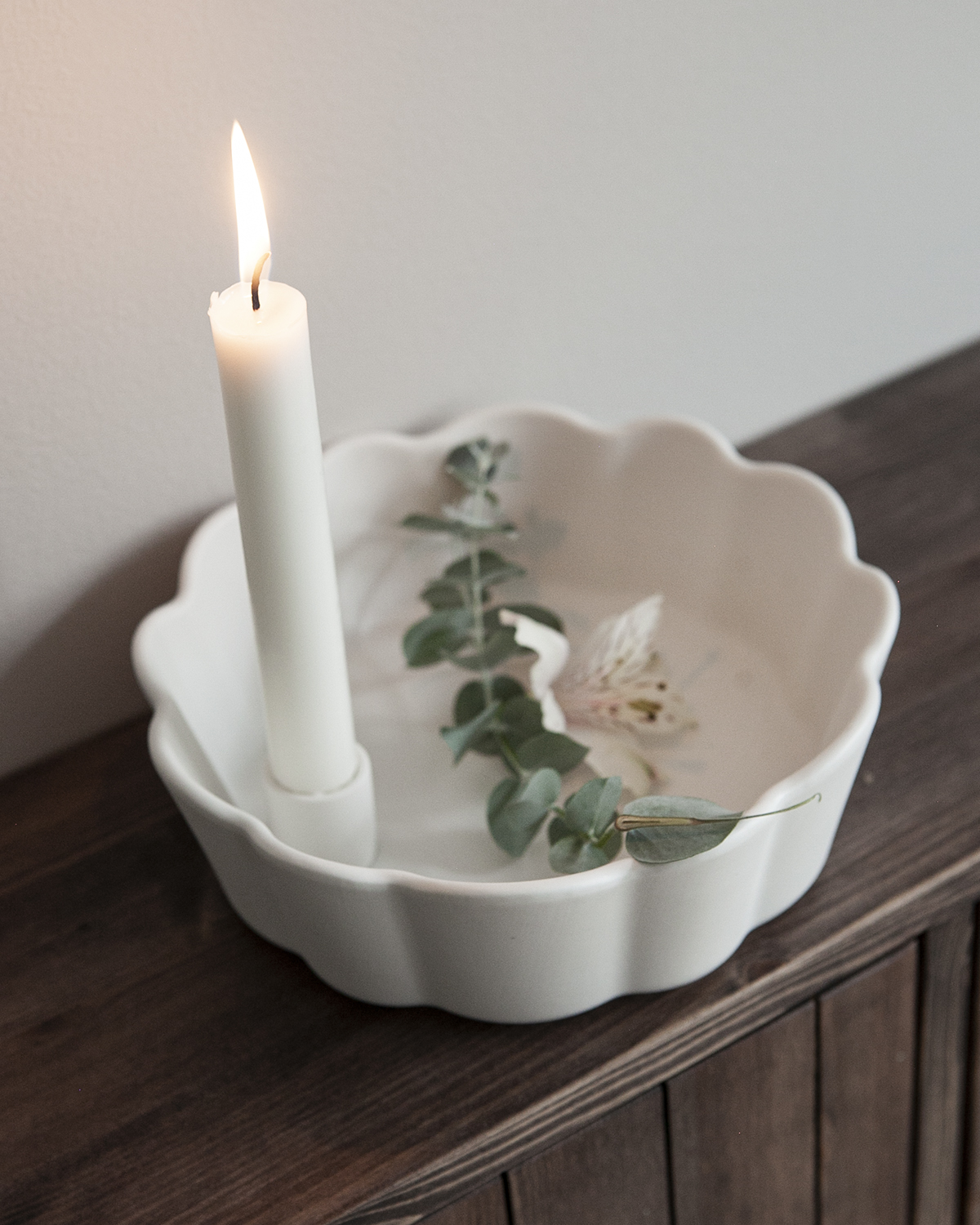 Storefactory Lidatorp Daisy Liten Ljustake vit