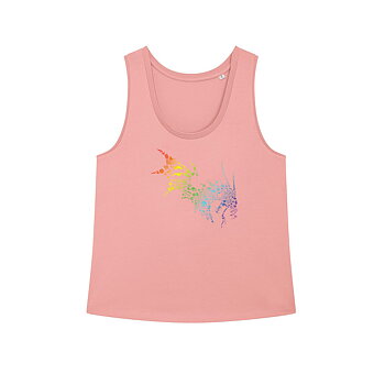 NärCon Rainbow Dragon Tanktop Pink