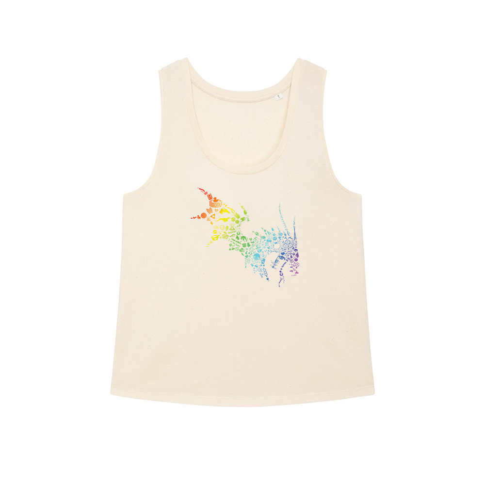 NärCon Rainbow Dragon Tanktop Natural Raw