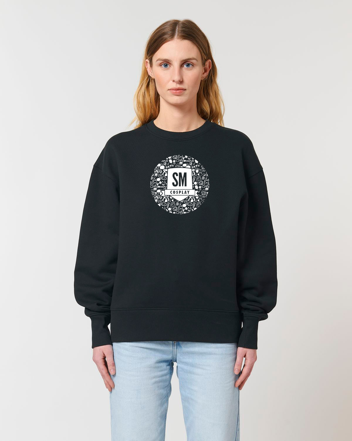 Cosplay SM Boxy Sweater Black - 2