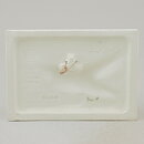 Staffan Johnson (1980s) White Wall Plaque with Cuckoo Motif 15 cm  [Sample Images]