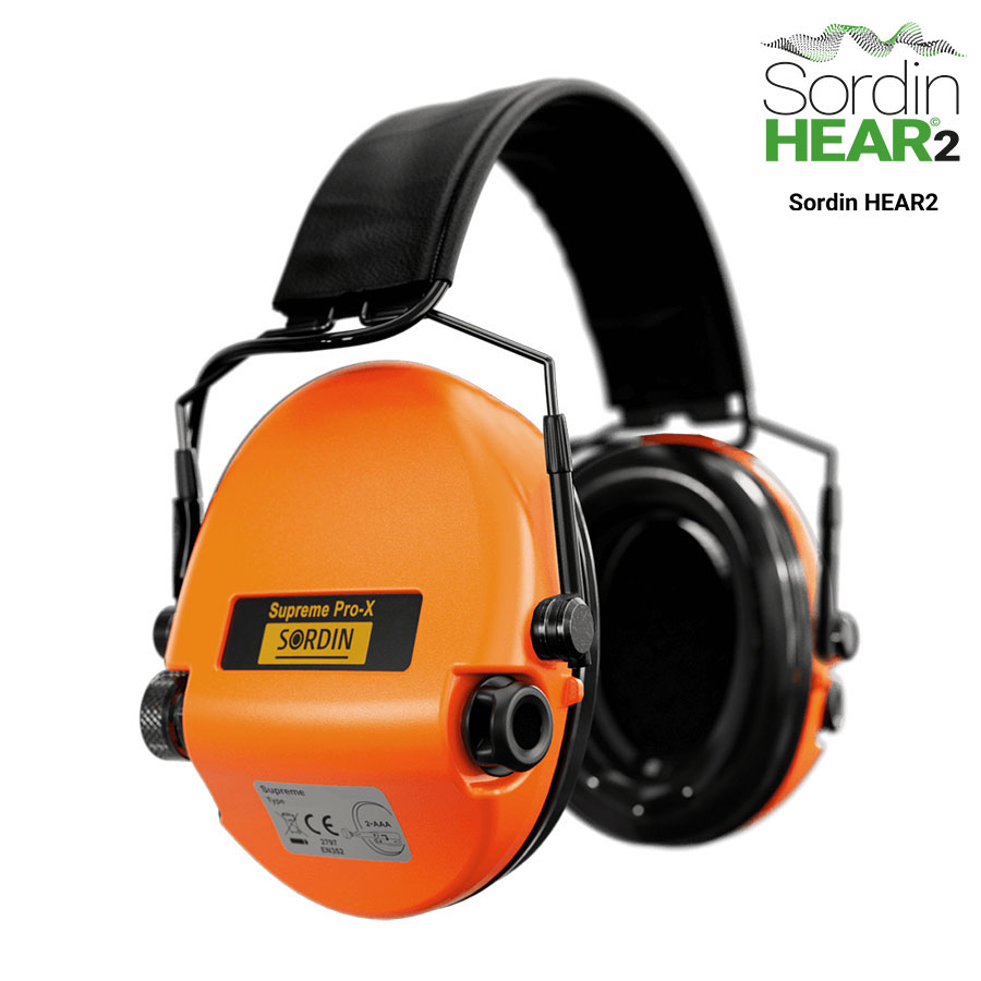 Sordin Supreme Pro X H2 Slim Orange - 3