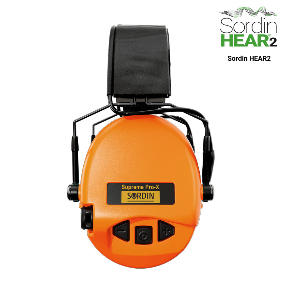 Sordin Supreme Pro X H2 Slim Orange - 4