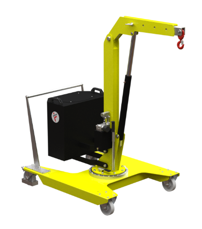 Mobil verkstadskran 01M5, Maxlast: 500-320 kg / Max utligg : 770 mm