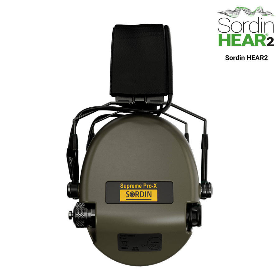 Sordin Supreme Pro X H2 Slim Green - 5
