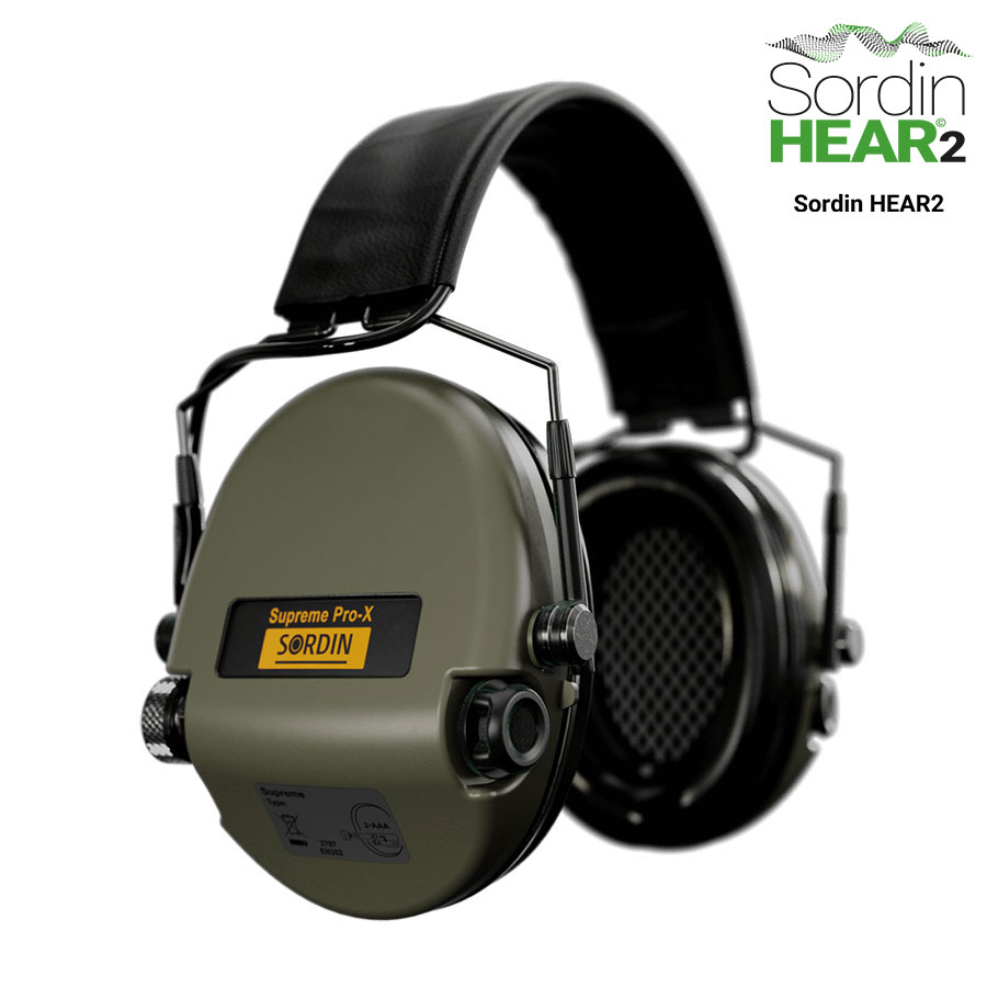 Sordin Supreme Pro X H2 Slim Green - 3
