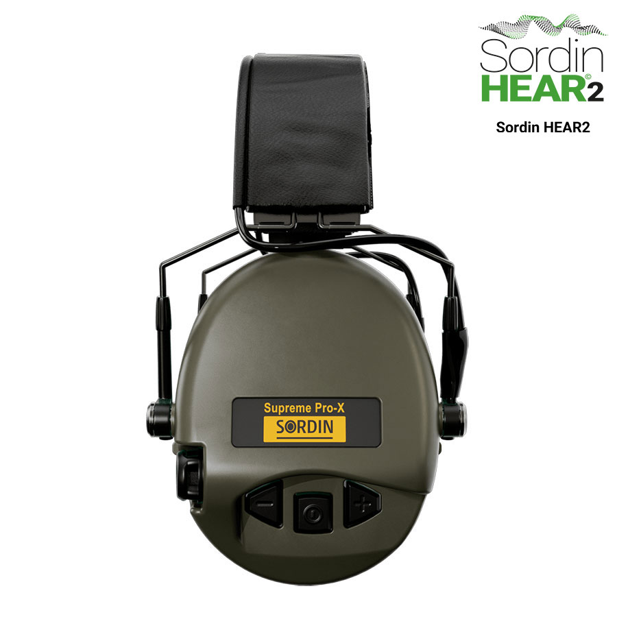 Sordin Supreme Pro X H2 Slim Green - 4