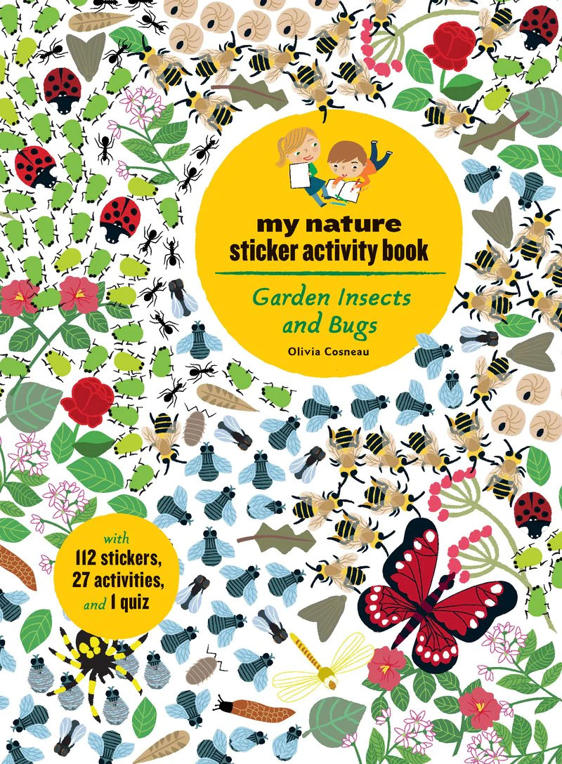 Garden Insects and Bugs, My Nature Sticker Activity Book