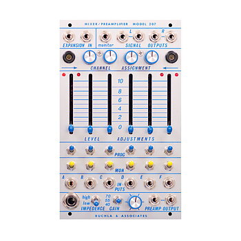 Buchla 207 Classic Reissue - Mixer/Preamplifier