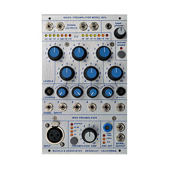Buchla 207e Mixer / Microphone Preamplifier