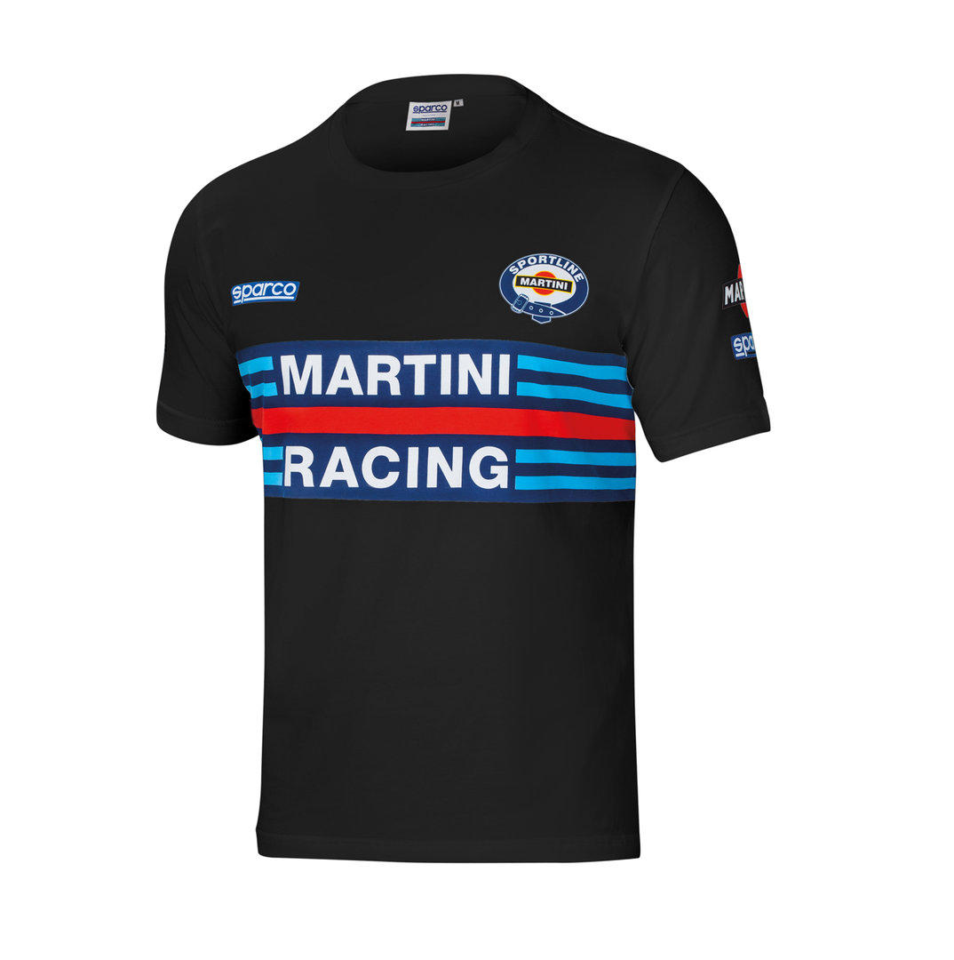 Sparco T-shirt, Martini Racing , Svart