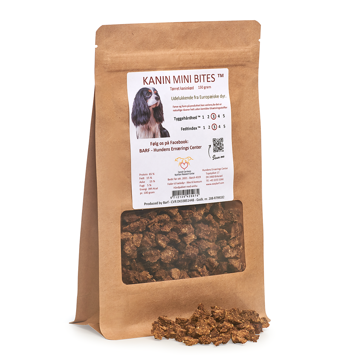 Barf Kanin minibitar 500 g