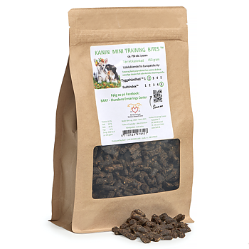 Barf Kanin miniträningsbitar 450 g