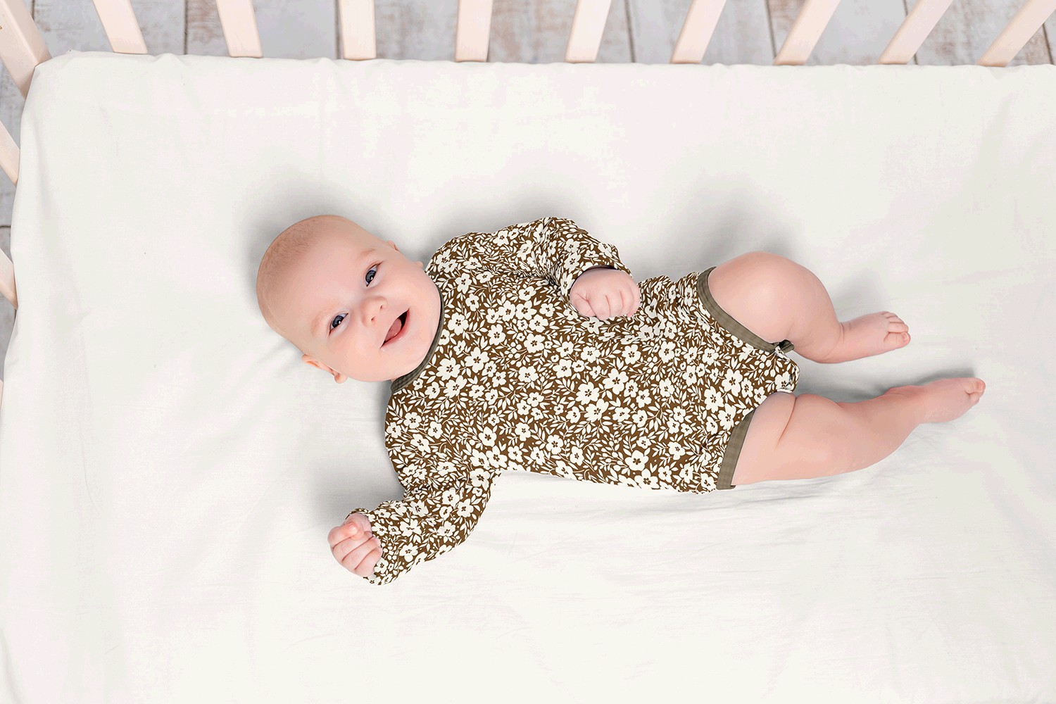 SMALL FLOWER - BROWN - 4