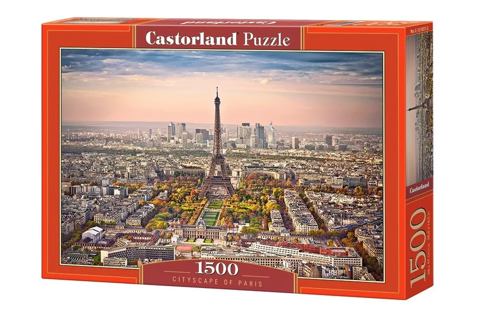 Cityscape of Paris 1500 Bitar Castorland - 2