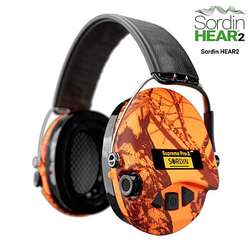 Sordin Supreme Pro X H2 LED Blaze Camo