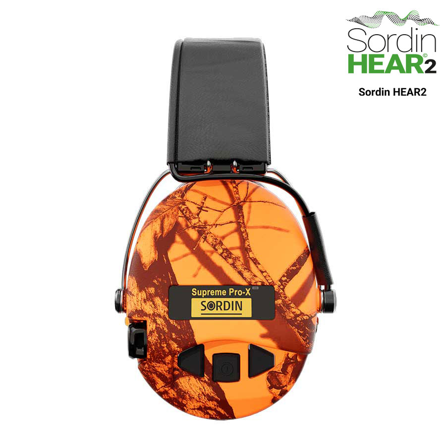 Sordin Supreme Pro X H2 LED Blaze Camo - 4