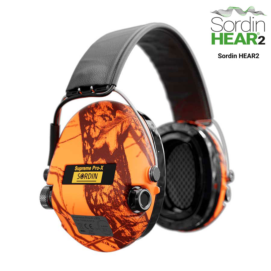 Sordin Supreme Pro X H2 LED Blaze Camo - 3