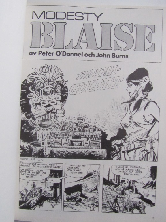 Agent X9 Julalbum 1993 med Modesty Blaise - 2