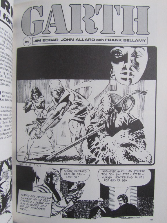 Agent X9 Julalbum 1993 med Modesty Blaise - 3