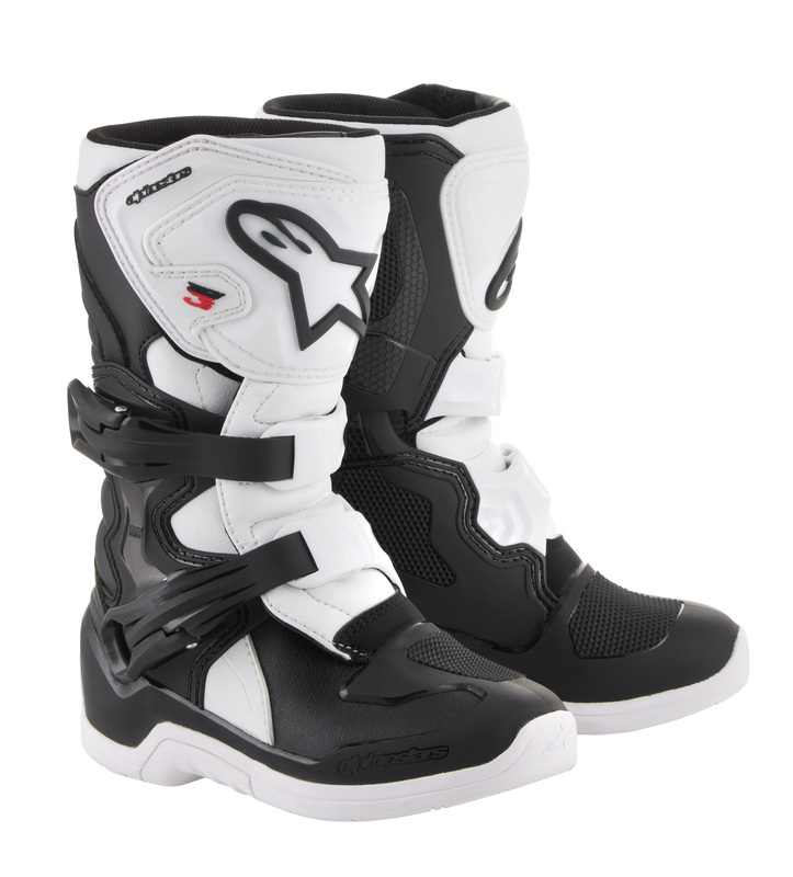 Alpinestars Tech 3S Cross Stövlar Svart Vit Barn