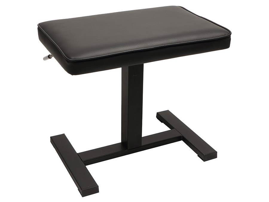 Piano bench with hydraulic adjustable seat (48x31x49-56cm)