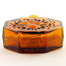 Nanny Still (Stella Polaris 1967) Brown Octagon Vase 19 cm