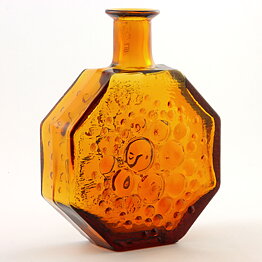 ナニー・スティル Stella Polaris ステラポラリスシリーズ ブラウンのベース Vase 19cm 1967年