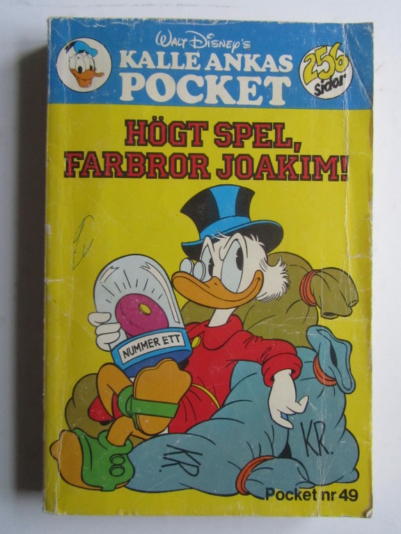 Kalle Ankas pocket 049 Högt spel Farbror Joakim