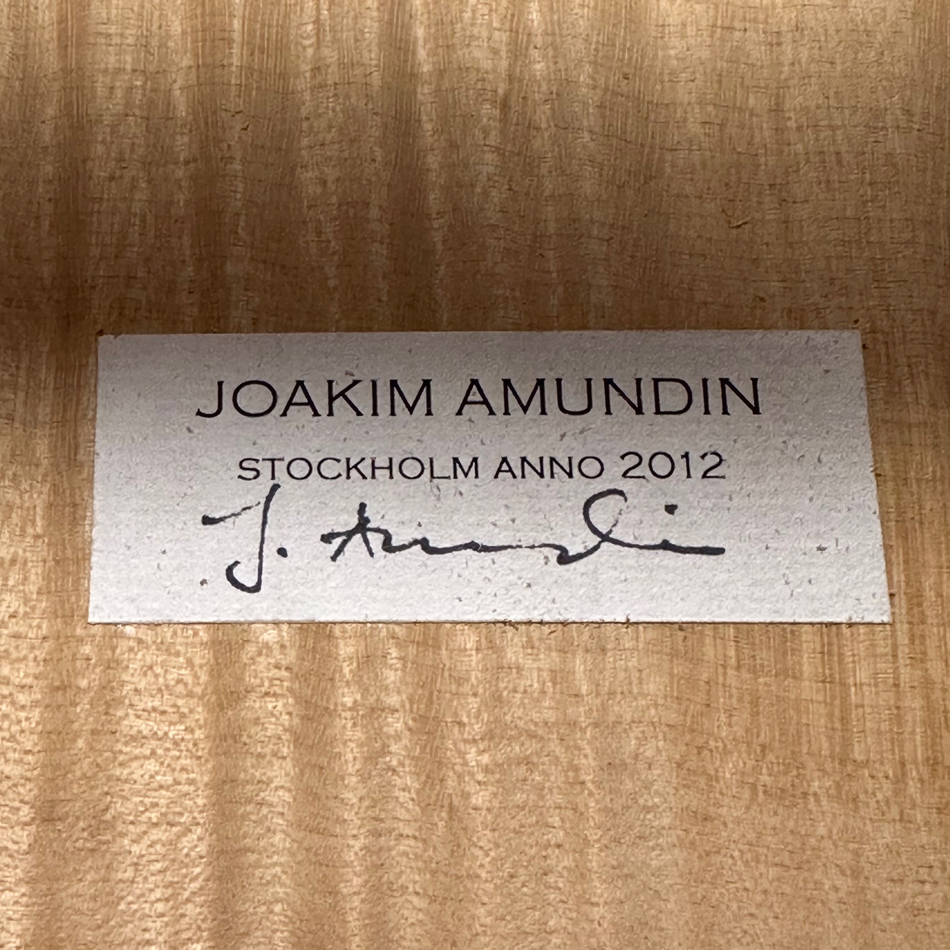 4/4 cello, Joakim Amundin, Stockholm 2012 - 5