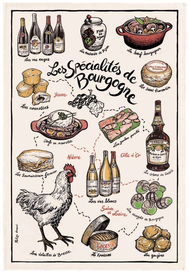 KÖKSHANDDUK - SPECIALITES DEBOU ECRU