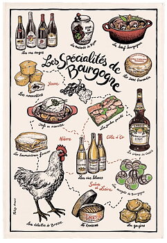 KÖKSHANDDUK - SPECIALITES DEBOU ECRU